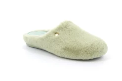 Pantofole Donna Pelouche Verde