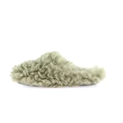 Pantofole Peluche Verde