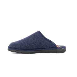 Pantofole Uomo Ciabatte in Tessuto Blu