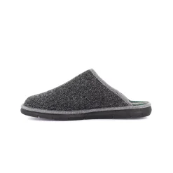 Pantofole Uomo Ciabatte in Tessuto Grigio