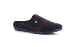 Pantofole Uomo Feltro di Lana Blu