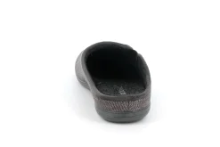 Pantofole Uomo Tessuto Grigio