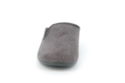 Pantofole Uomo Tessuto Grigio