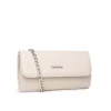 Pochette Clutch  Donna in Pelle Avorio