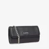 Pochette Clutch  Donna in Pelle Nero
