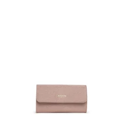 Pochette Clutch Donna in Tessuto Carne
