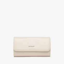 Pochette Clutch  Donna in Pelle Avorio