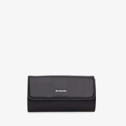 Pochette Clutch  Donna in Pelle Nero
