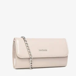 Pochette Donna Vernice Latte