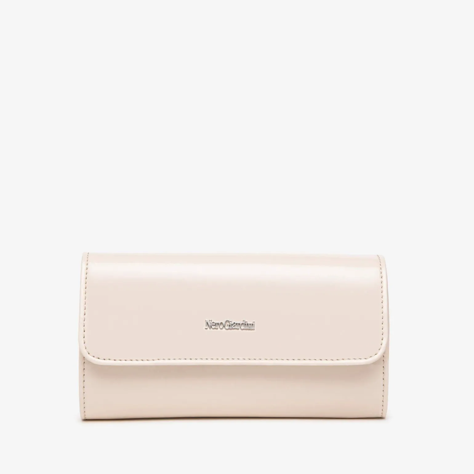 Pochette Donna Vernice Latte