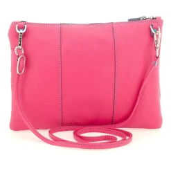 Pochette in Pelle Azalea con Tracolla