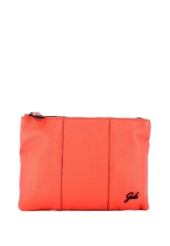 Pochette in Pelle Tramonto con Tracolla