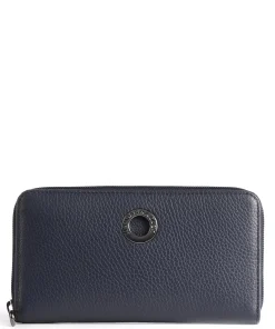 Portafogli Donna Lungo Pelle Blu