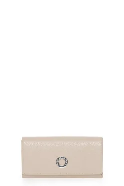 Portafogli Donna Lungo Pelle Taupe