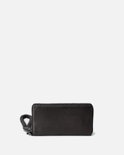Portafogli Donna Lungo Pelle Nero