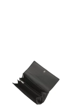 Portafogli Donna Lungo Pelle Nero
