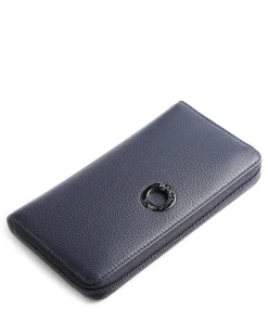 Portafogli Donna Lungo Pelle Blu