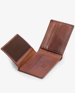 Portafoglio Uomo in Pelle Cuoio