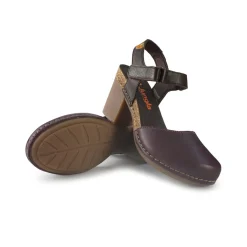Pump Donna in Pelle Viola