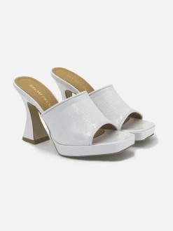 Sabot Donna con Tacco Rocchetto e Plateau