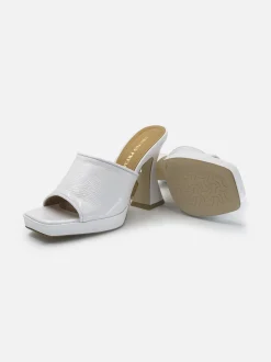 Sabot Donna con Tacco Rocchetto e Plateau