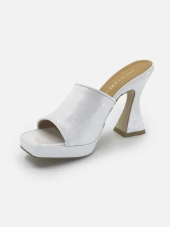 Sabot Donna con Tacco Rocchetto e Plateau