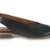 Sandali Bassi Donna Pelle Nera
