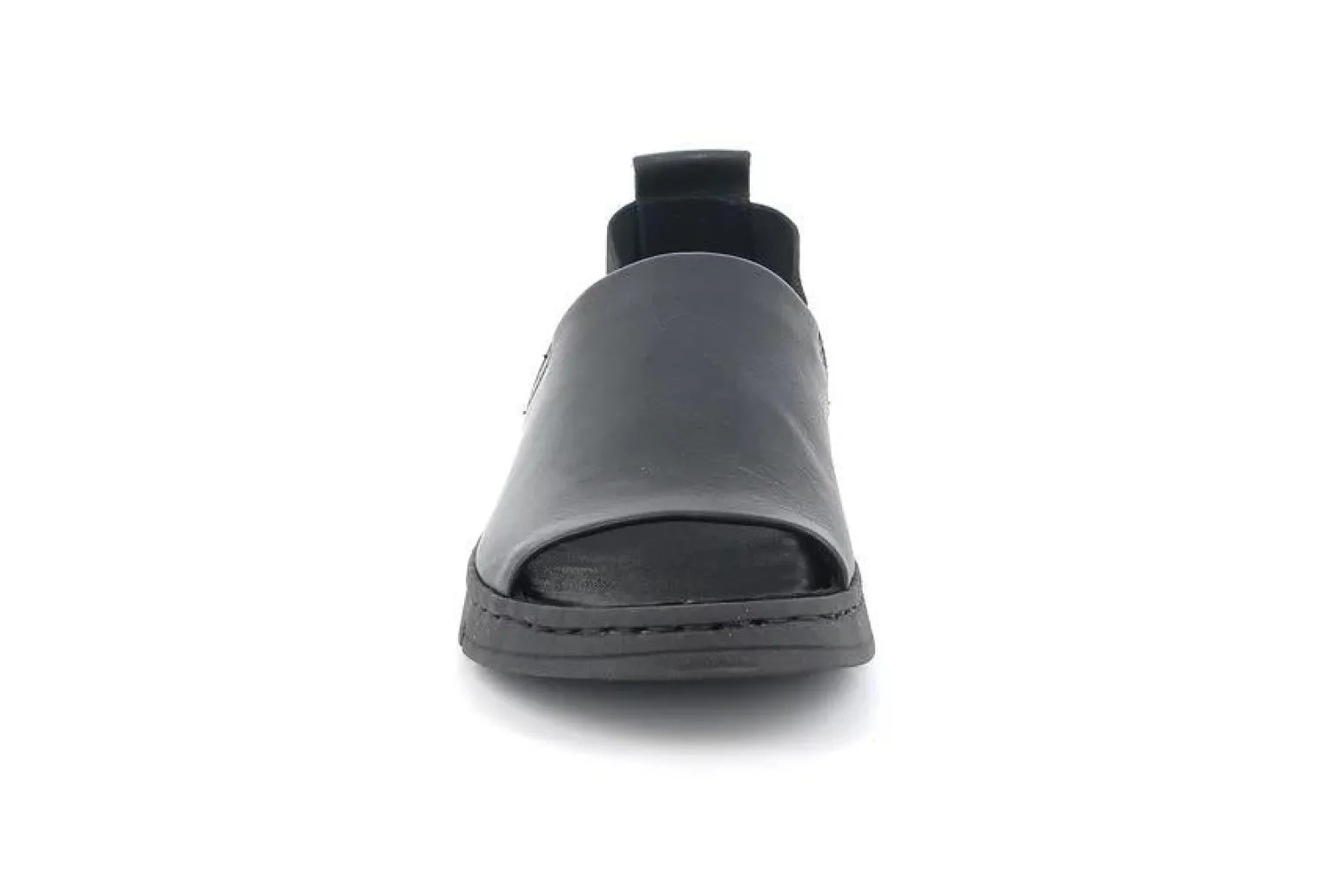 Sandali Confort Pelle Nero