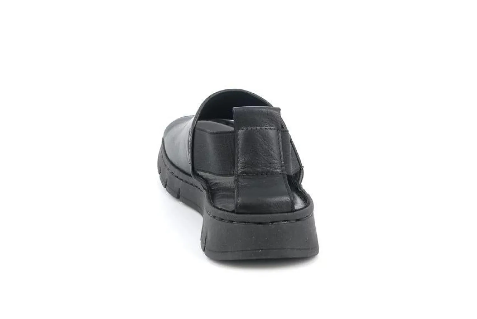 Sandali Confort Pelle Nero