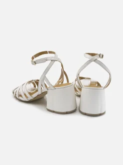 Sandali Donna in Pelle con Tacco