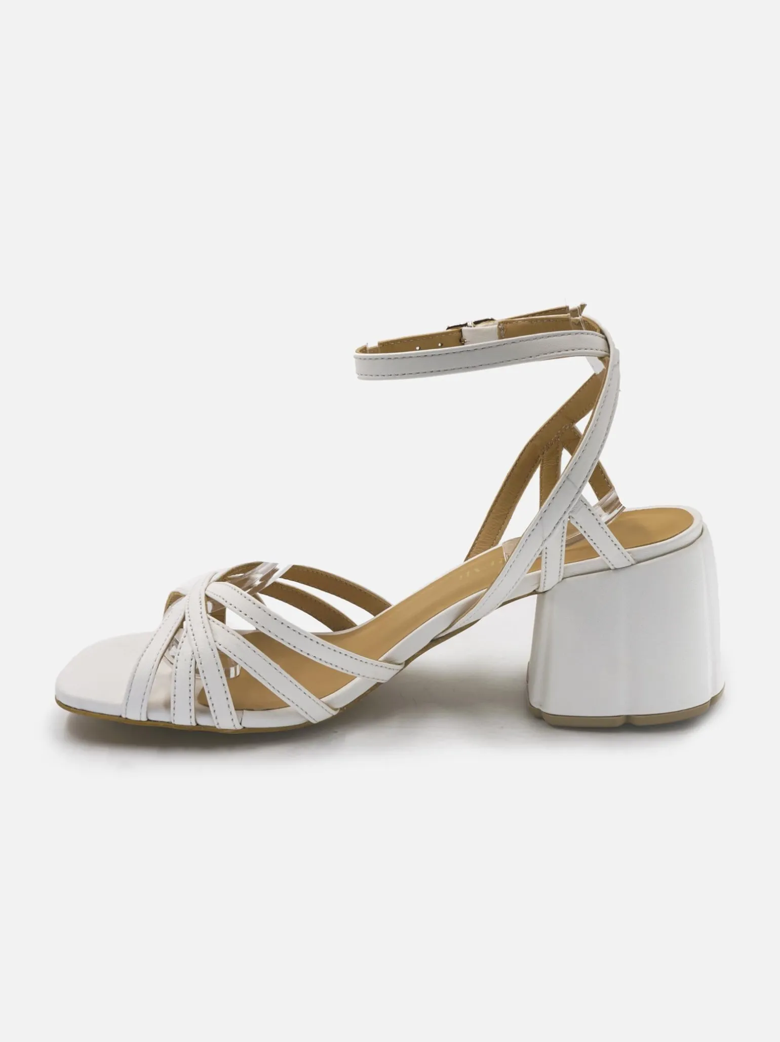 Sandali Donna in Pelle con Tacco