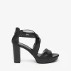 Sandali Donna in Pelle Nero