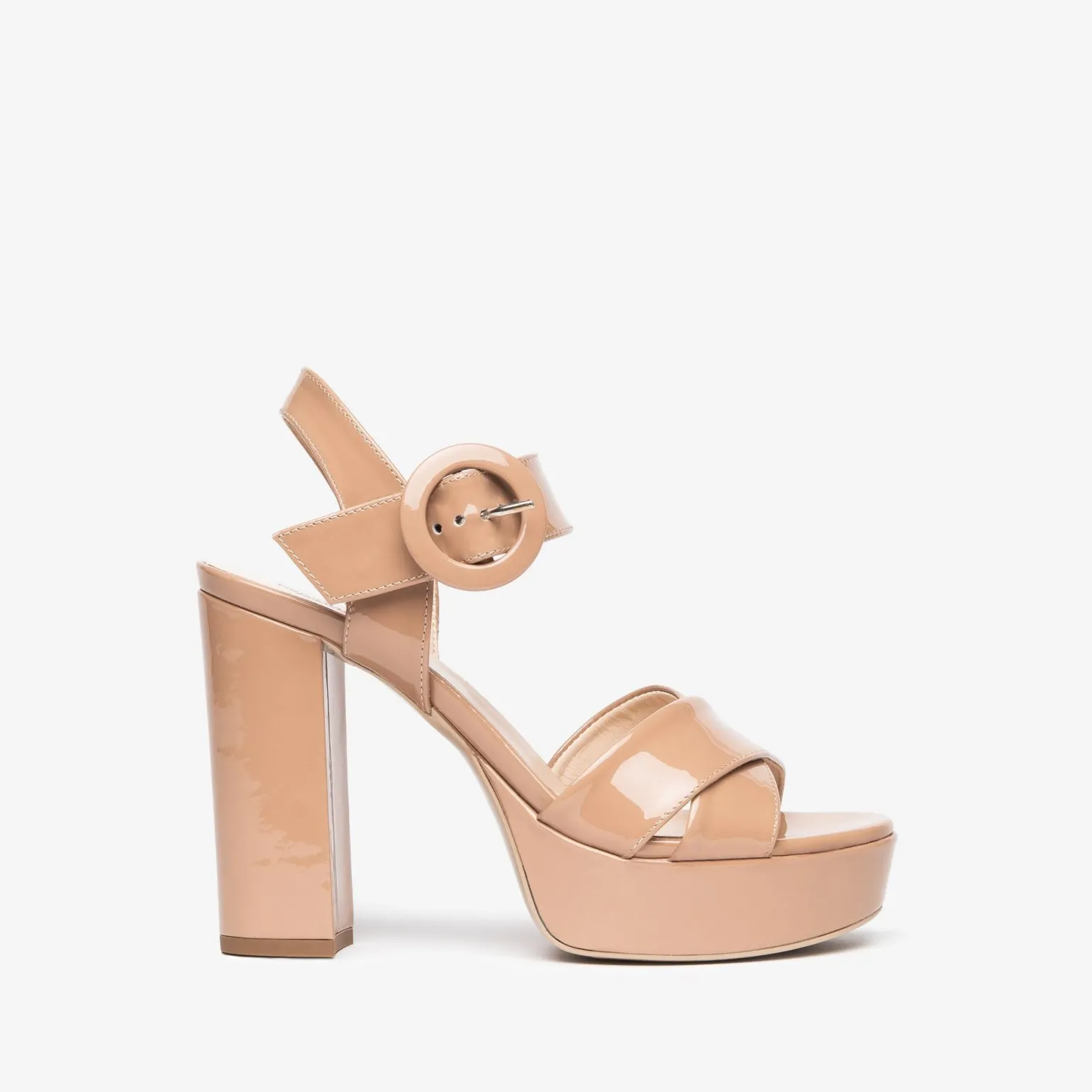 Sandali Donna in Vernice Nude