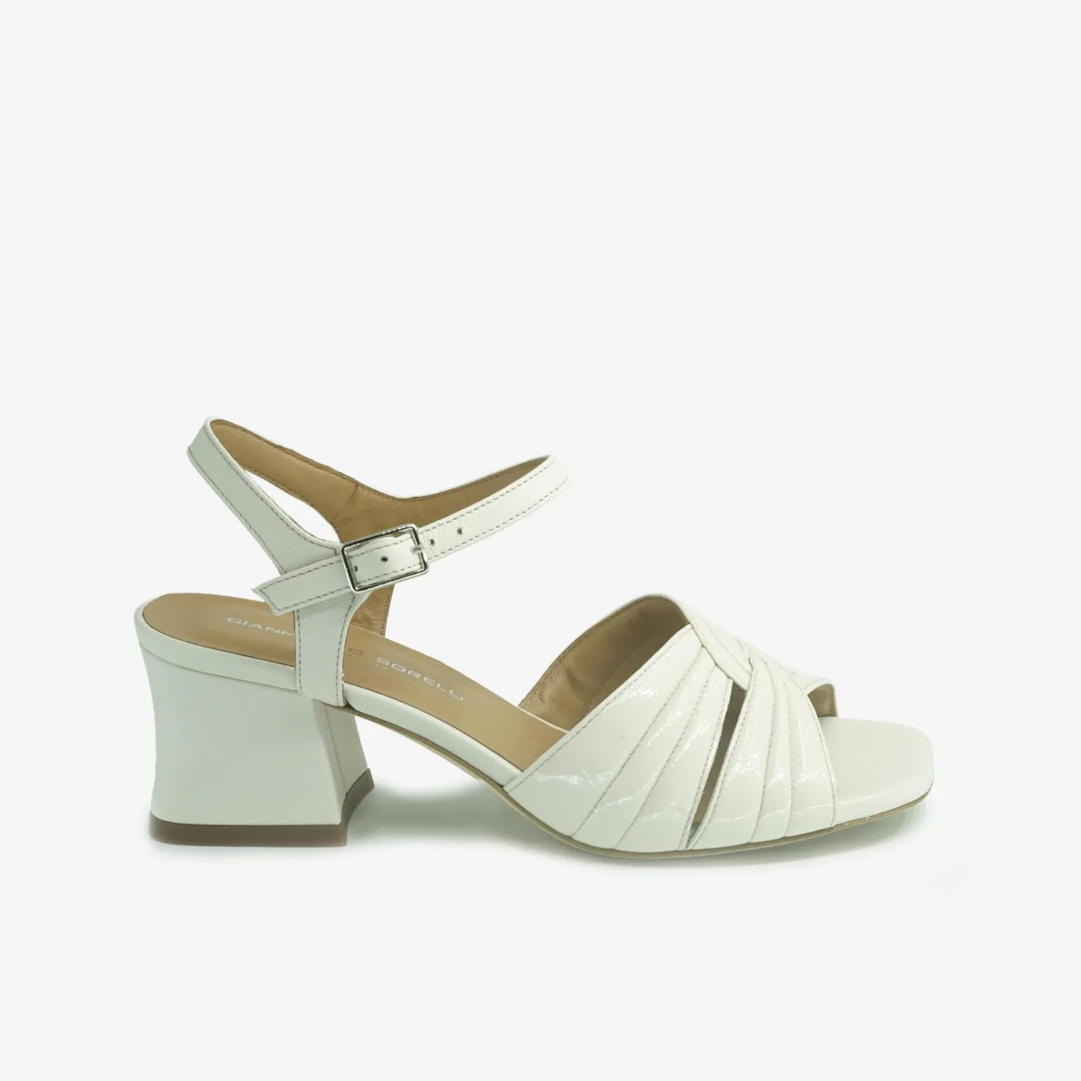 Sandali Donna in Vernice con Tacco
