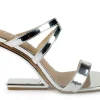 Sandali Donna Specchio Argento