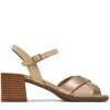 Sandali Donna Tacco Gold
