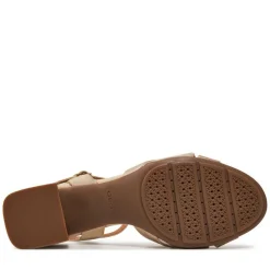 Sandali Donna Tacco Gold