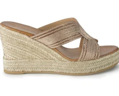 Sandali Donna Zeppa Corda