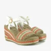 Sandali Donna Zeppa Corda