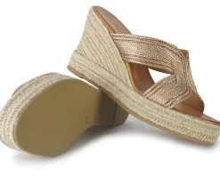 Sandali Donna Zeppa Corda