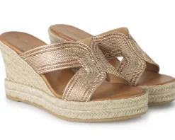 Sandali Donna Zeppa Corda