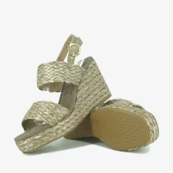 Sandali Donna Zeppa Raffia