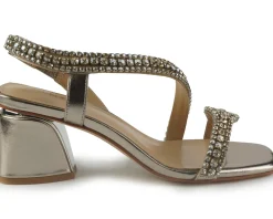 Sandali Gioiello Tacco Bronzo