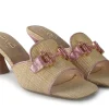 Sandalo Sabot Morsetto Strass