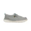 Scarpe Slip On Uomo in Canvas Ghiaccio
