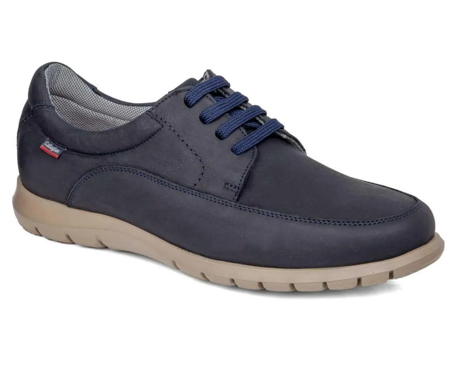 Scarpe Uomo Nabuk Blu