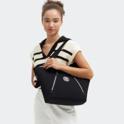 Shopper Donna Tessuto Nero