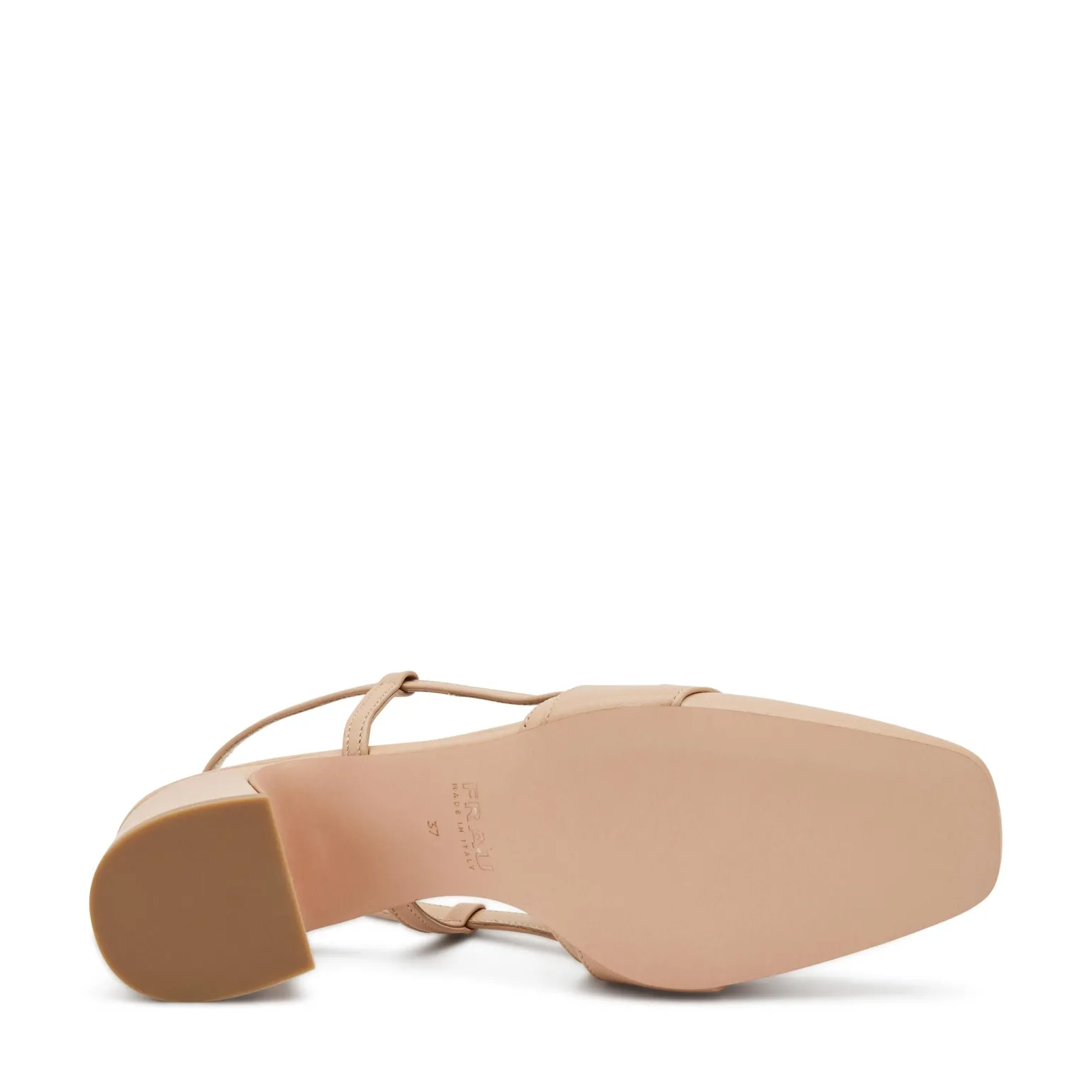 Slingback Pelle Beige