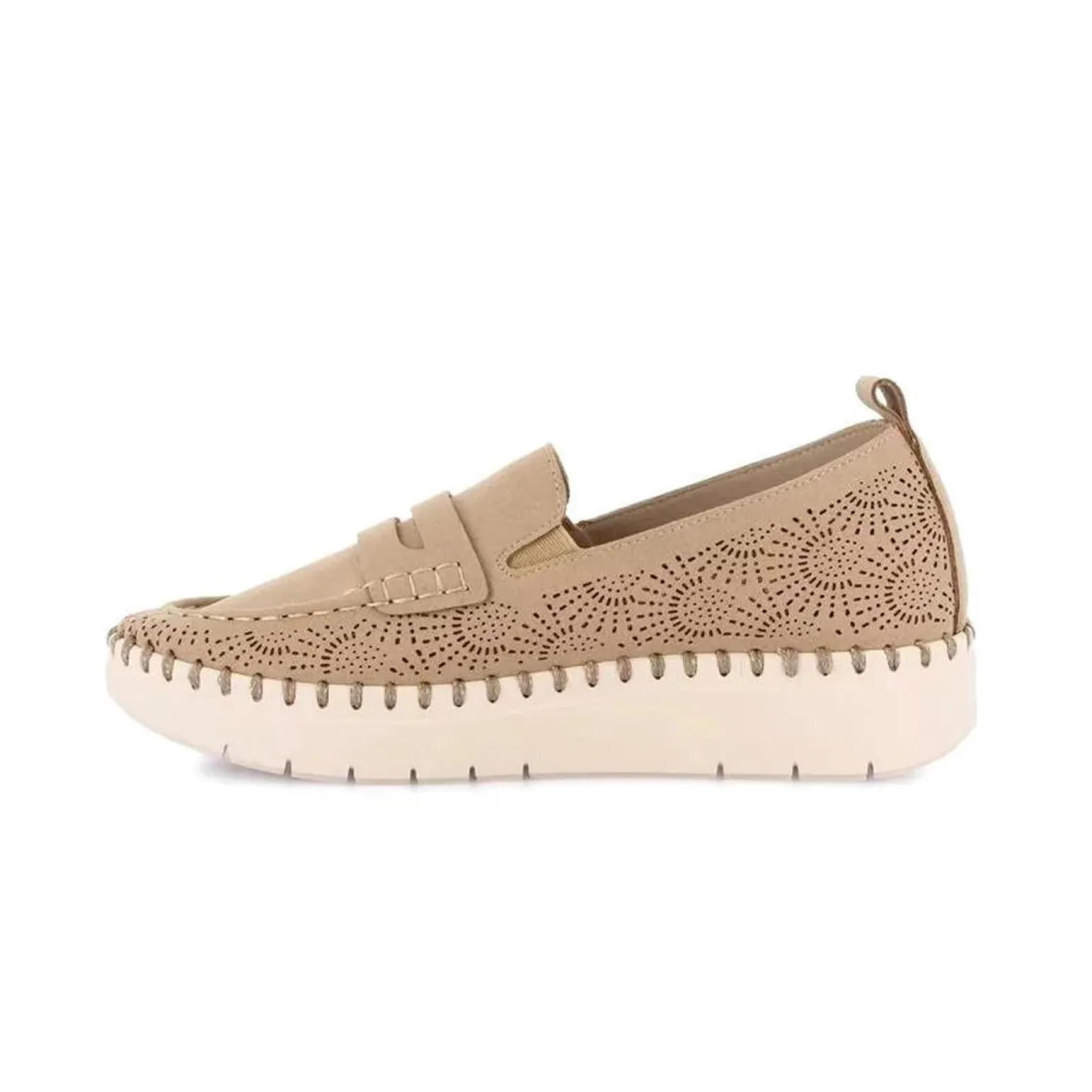 Slipon Donna Super Leggera Cuoio