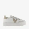 Sneakers Bassa Donna Platform Bianco Hielo
